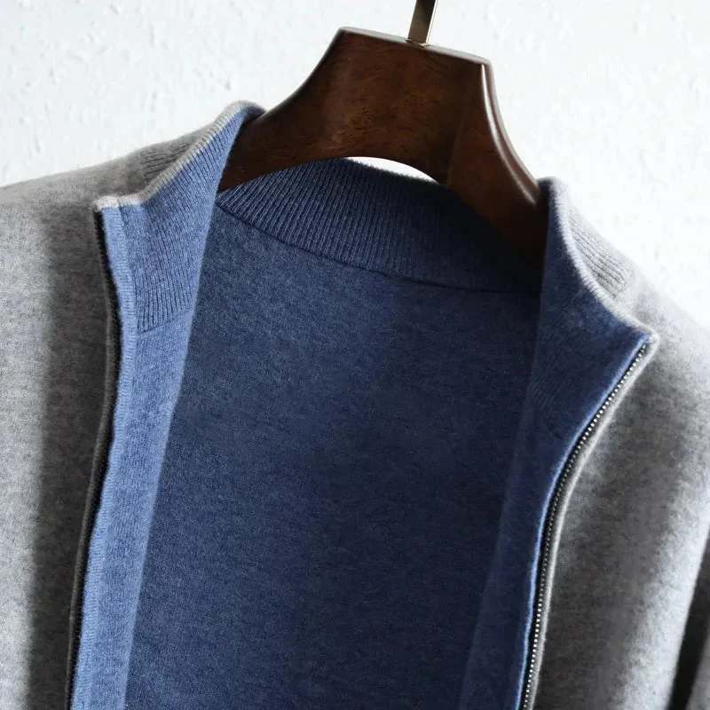 Klassische Herrenjacke mit Reißverschluss | Herbst - Image 2