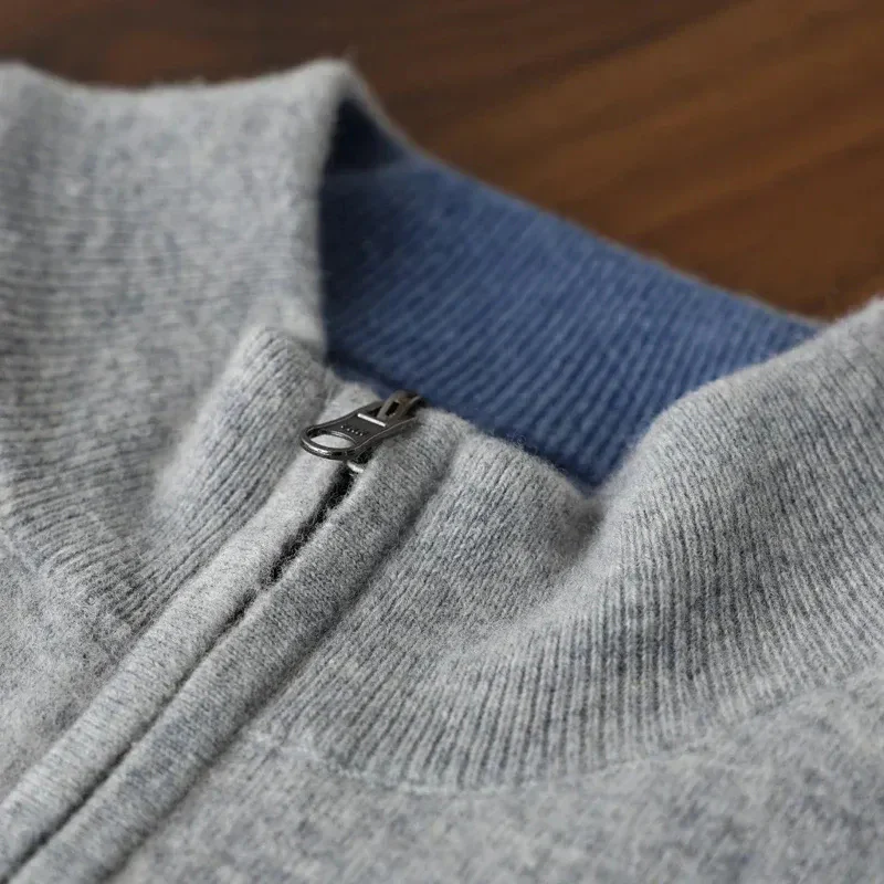 Klassische Herrenjacke mit Reißverschluss | Herbst - Image 5