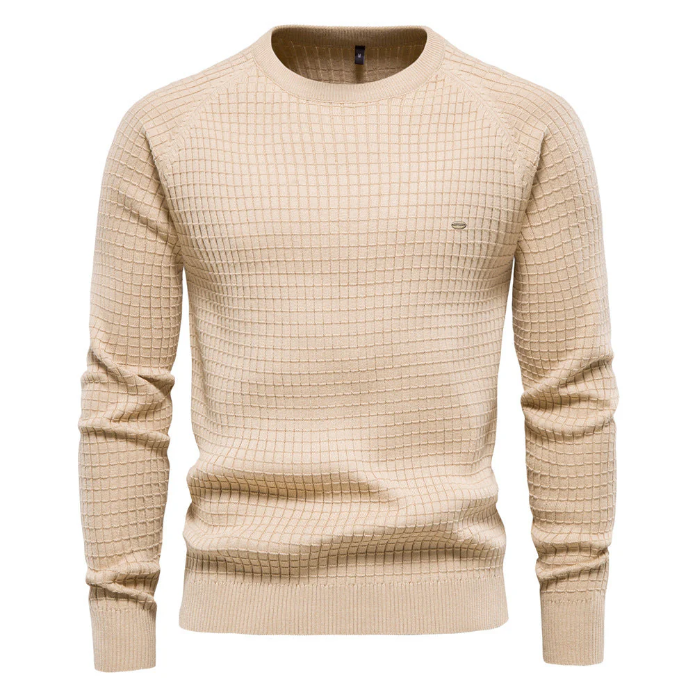 Klassische Karierter Pullover - Image 4