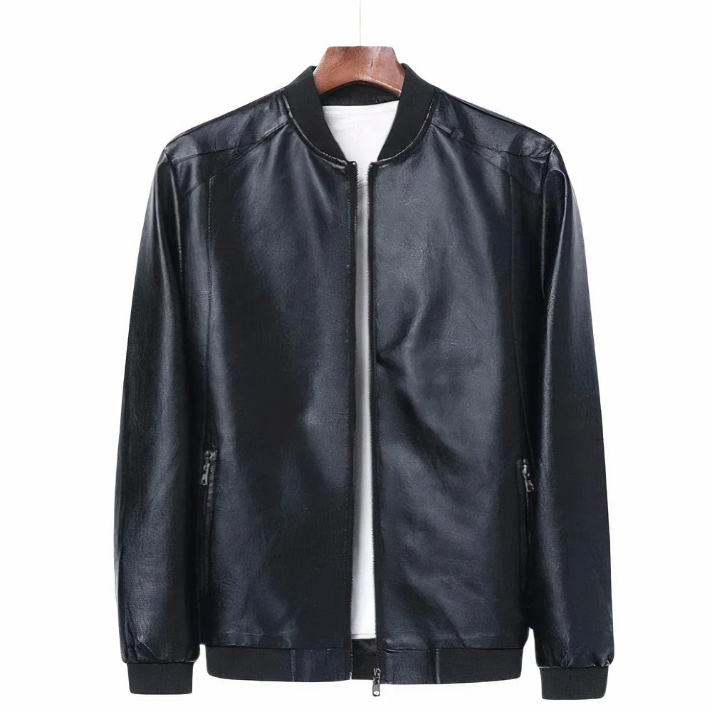 Klassische Lederjacke für Männer - Lyam - Image 2