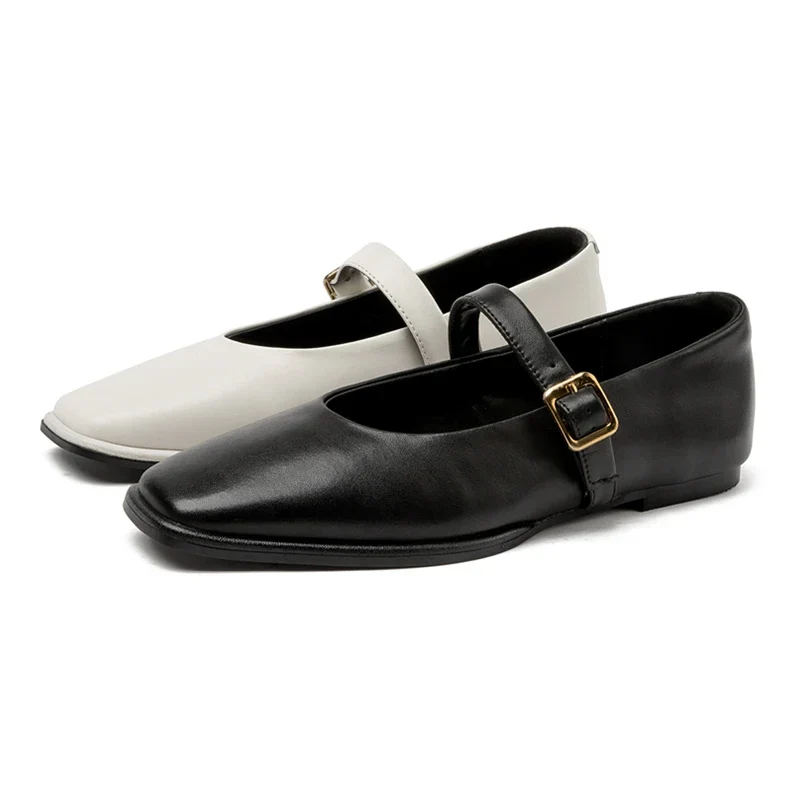 Klassische Mary Jane Dirndl Schuhe | Quadratische Zehenpartie - Image 2