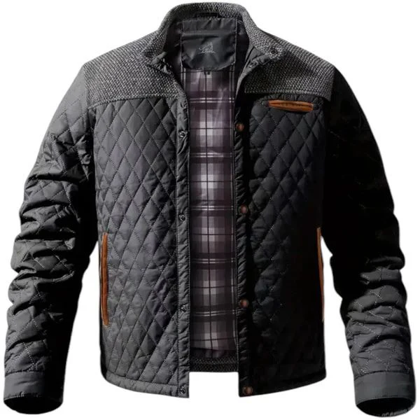 Klassische warme Herren-Steppjacke - Ingolf - Image 4