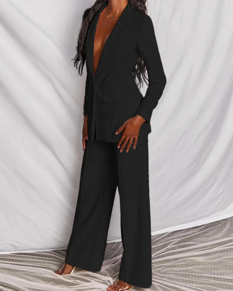 Klassischer Blazer und Hosenanzug für Damen | Moderne - Image 14