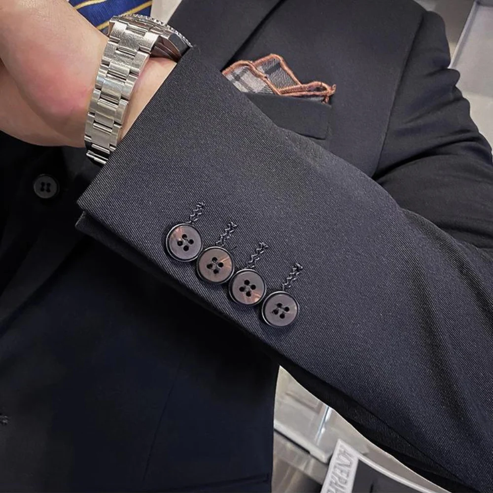 Klassischer Formeller Hochzeitsgastanzug Für Herren | 3-teilig - Image 6