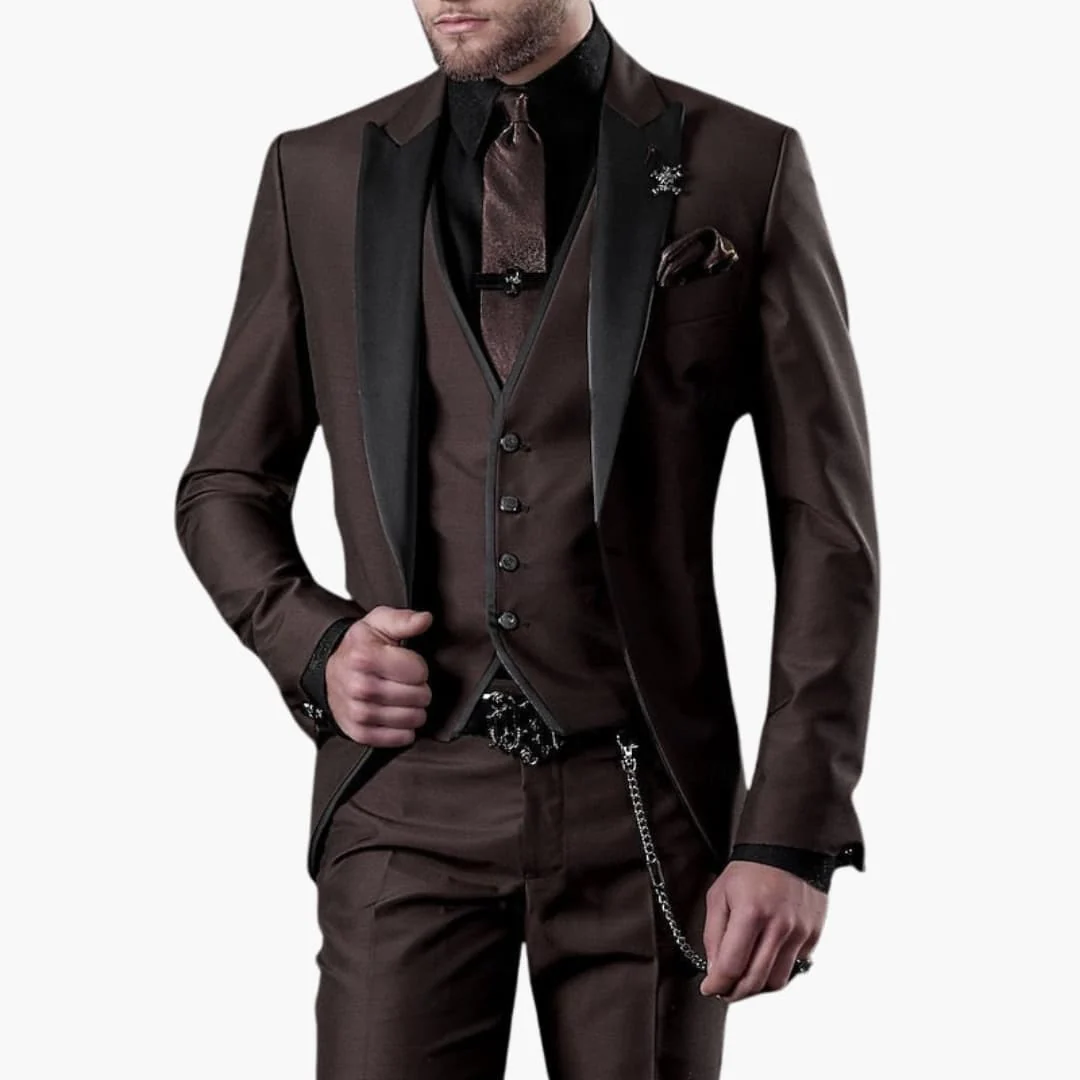 Klassischer Hochzeitsgast-Anzug - für Herren in luxuriösem Stil - Image 3
