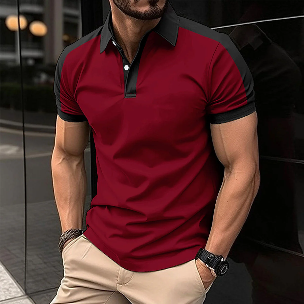 Klassisches Business-Sommer-Poloshirt für Männer - Ricky - Image 2