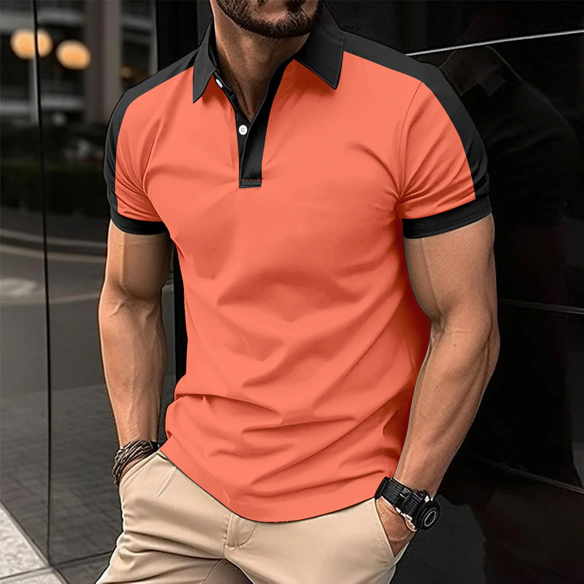 Klassisches Business-Sommer-Poloshirt für Männer - Ricky - Image 3