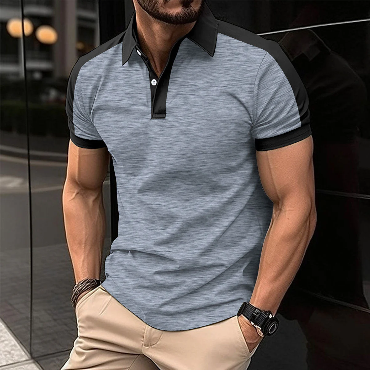 Klassisches Business-Sommer-Poloshirt für Männer - Ricky - Image 4