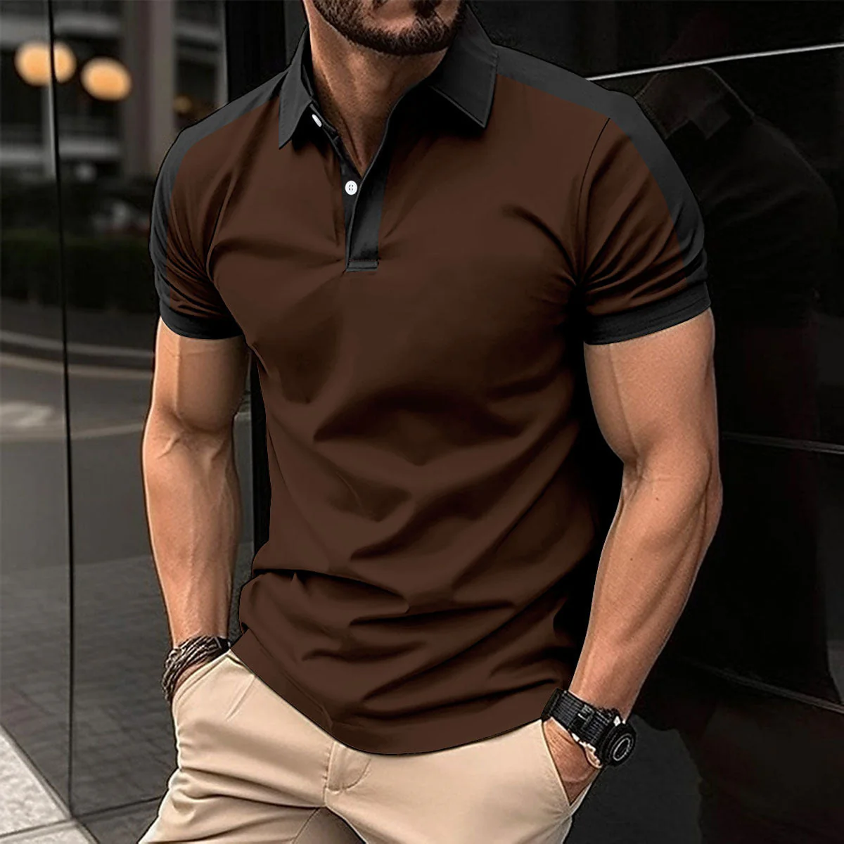 Klassisches Business-Sommer-Poloshirt für Männer - Ricky - Image 6