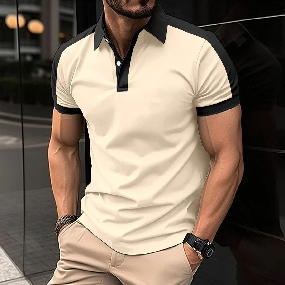 Klassisches Business-Sommer-Poloshirt für Männer - Ricky - Image 8