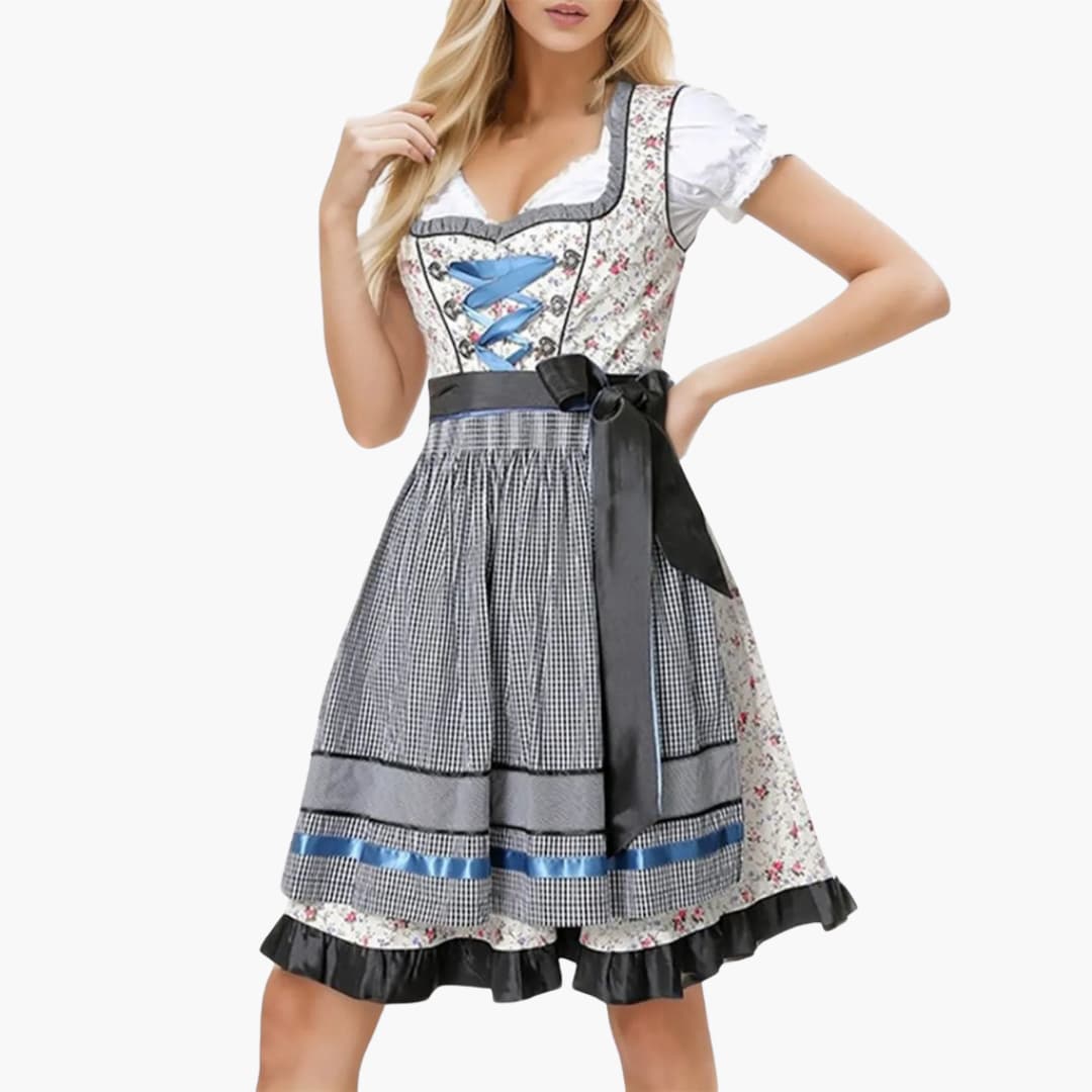 Klassisches Dirndl kleid für Damen - Oktoberfest 2025 - Image 2