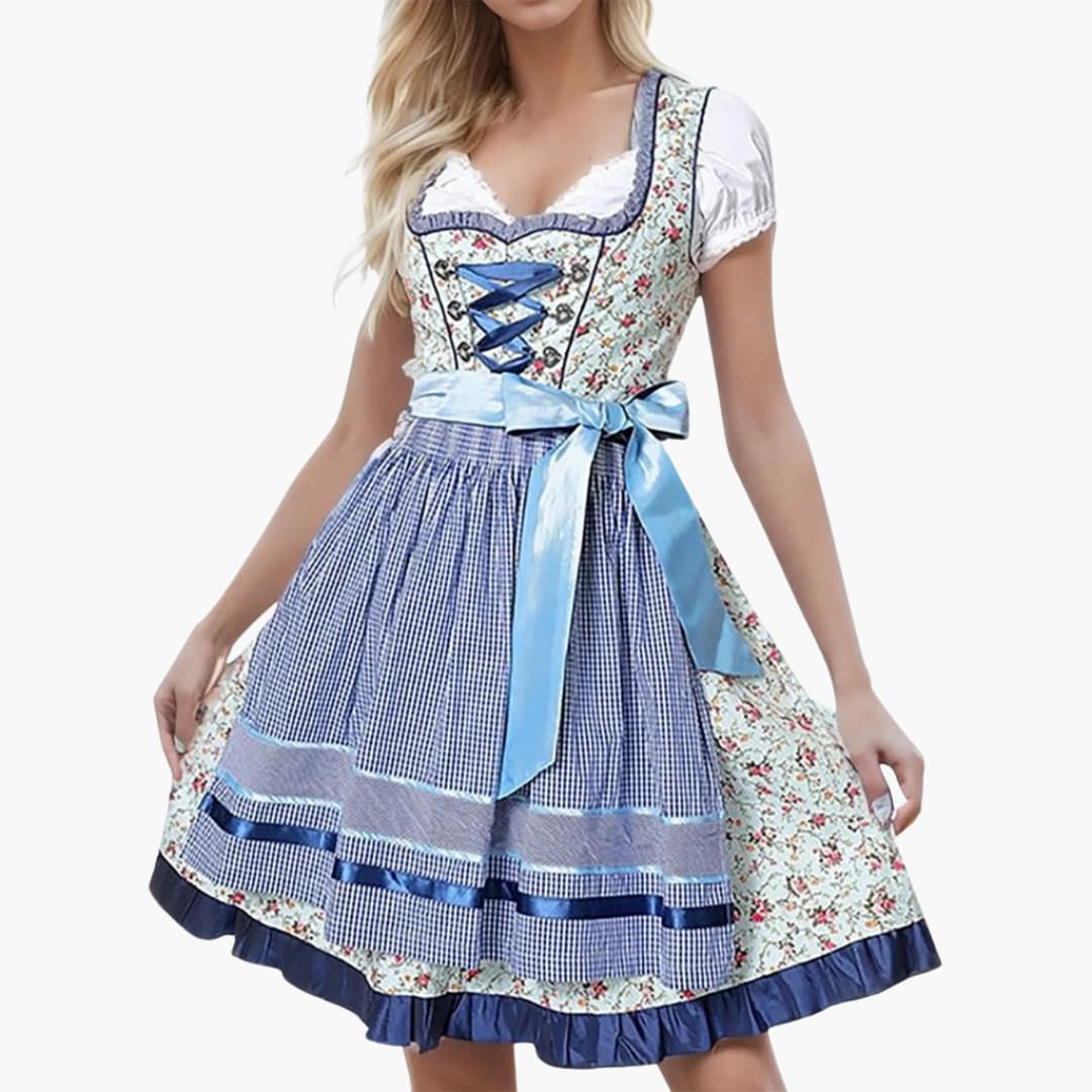 Klassisches Dirndl kleid für Damen - Oktoberfest 2025 - Image 3