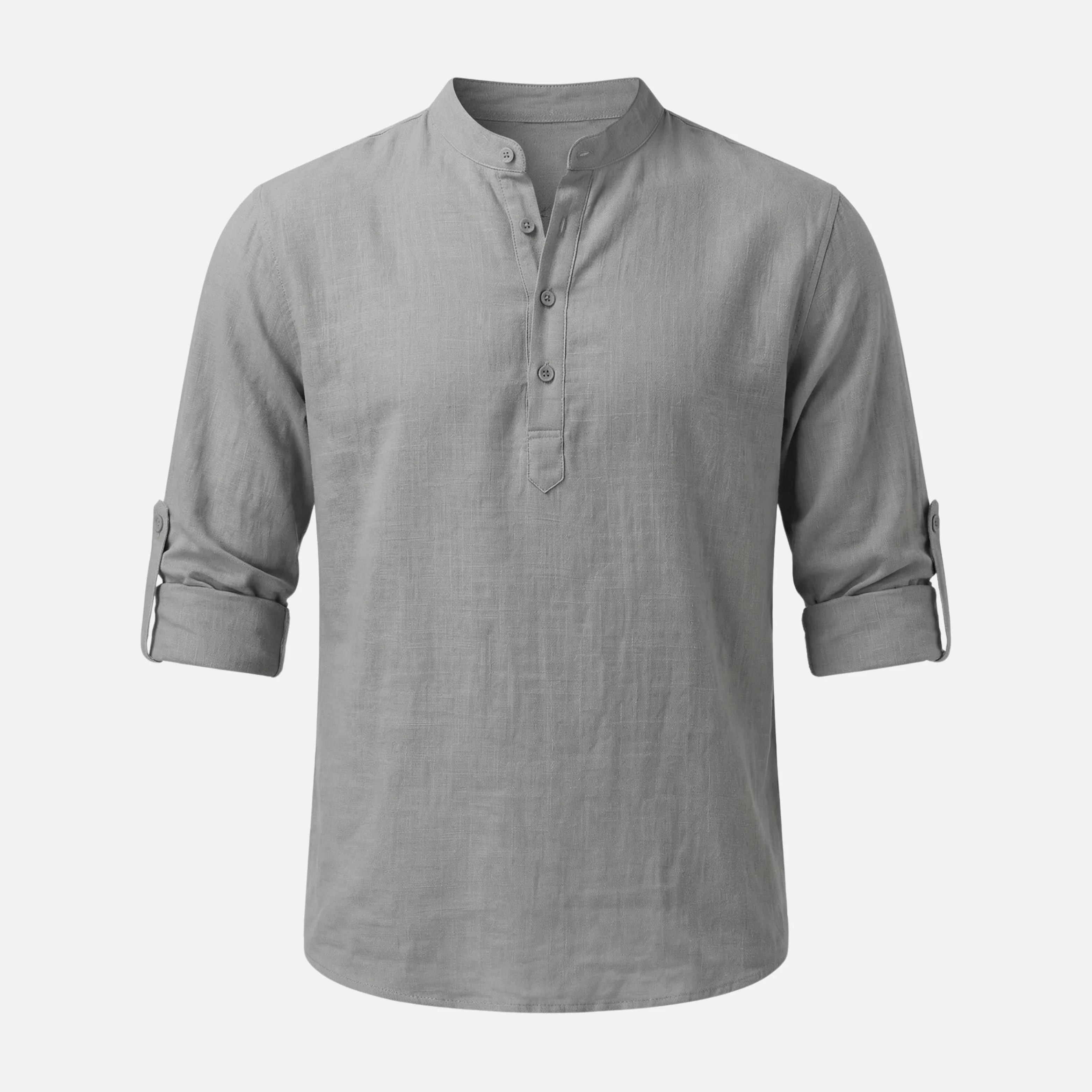 Alexander | Herren Klassisches Langarm Polo Chino-Kragen – Langarm Polo Herren - Image 11