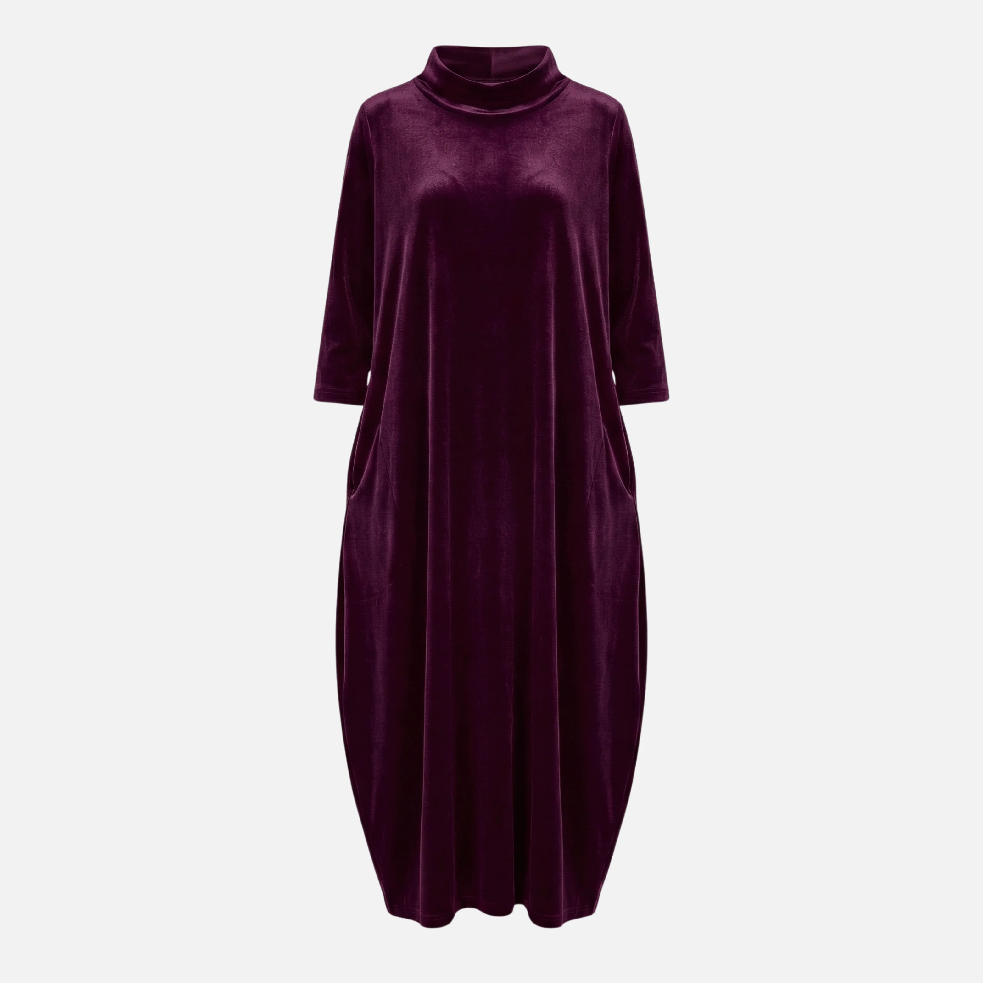 Thea | Damen Klassisches Midi Kleid Atmungsaktives Freizeitkleid – Komfort Midi Alltag - Image 8