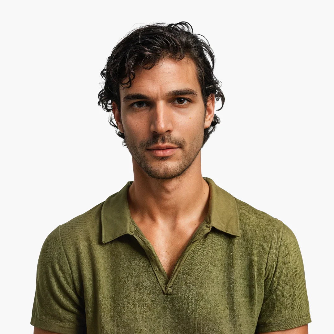 Klassisches Poloshirt für Herren - Kurzarm Basic Look - Image 3