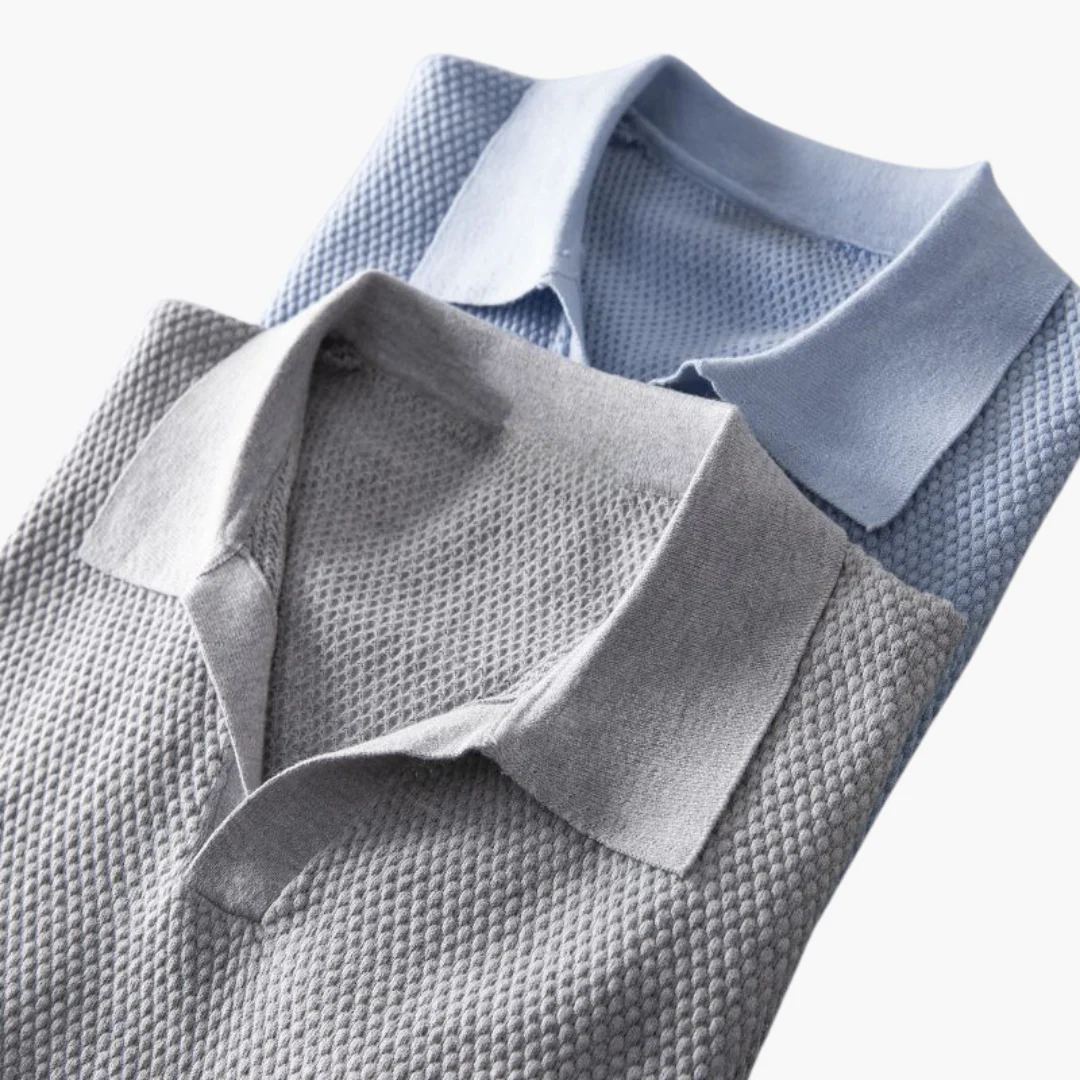 Klassisches Poloshirt für Herren - Kurzarm Basic Look - Image 6