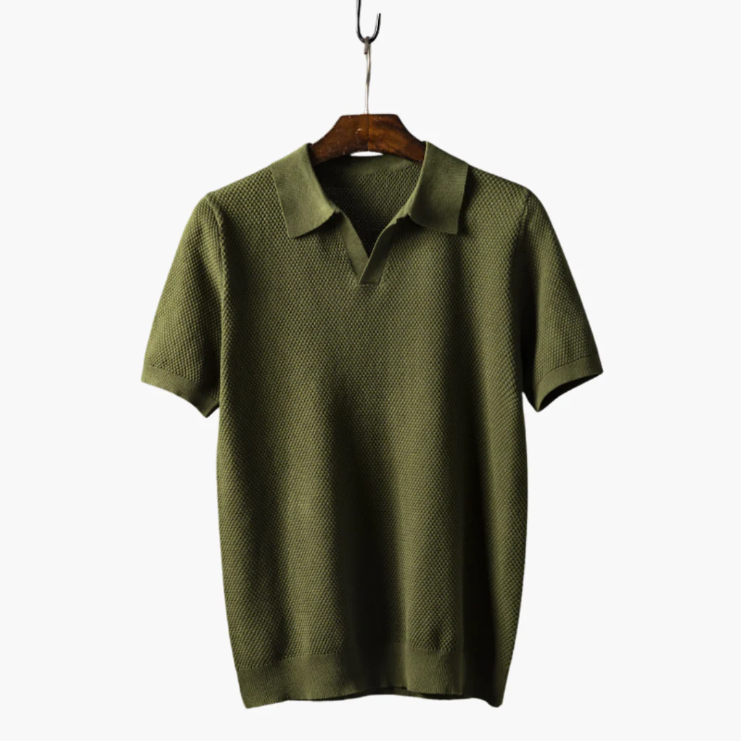 Klassisches Poloshirt für Herren - Kurzarm Basic Look - Image 8