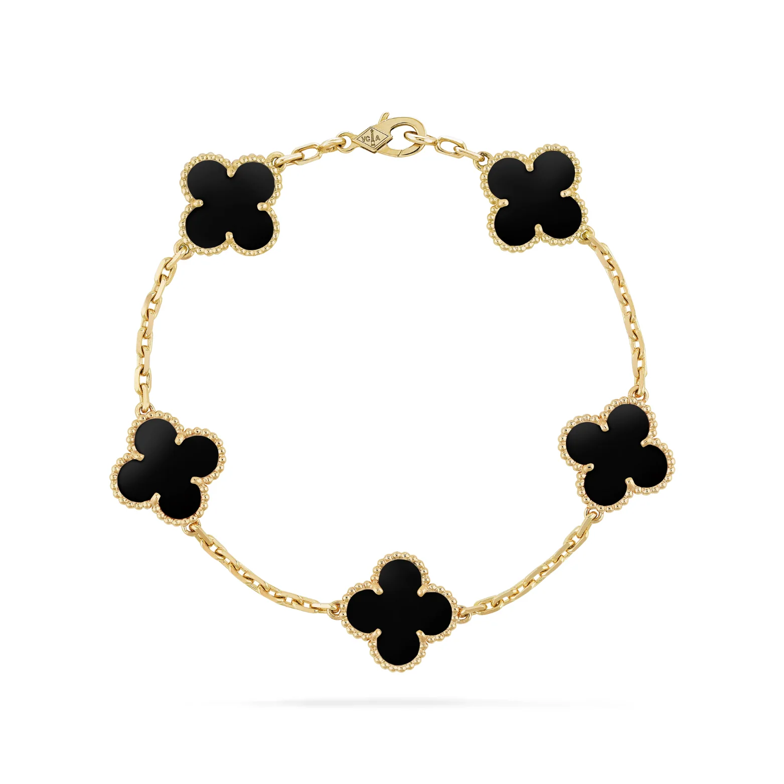 KLEEBLATT ARMBAND | ONYX - Image 2