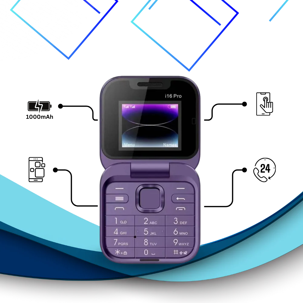 Kleines faltbares Mobiltelefon mit dualer SIM-Karte - Image 5
