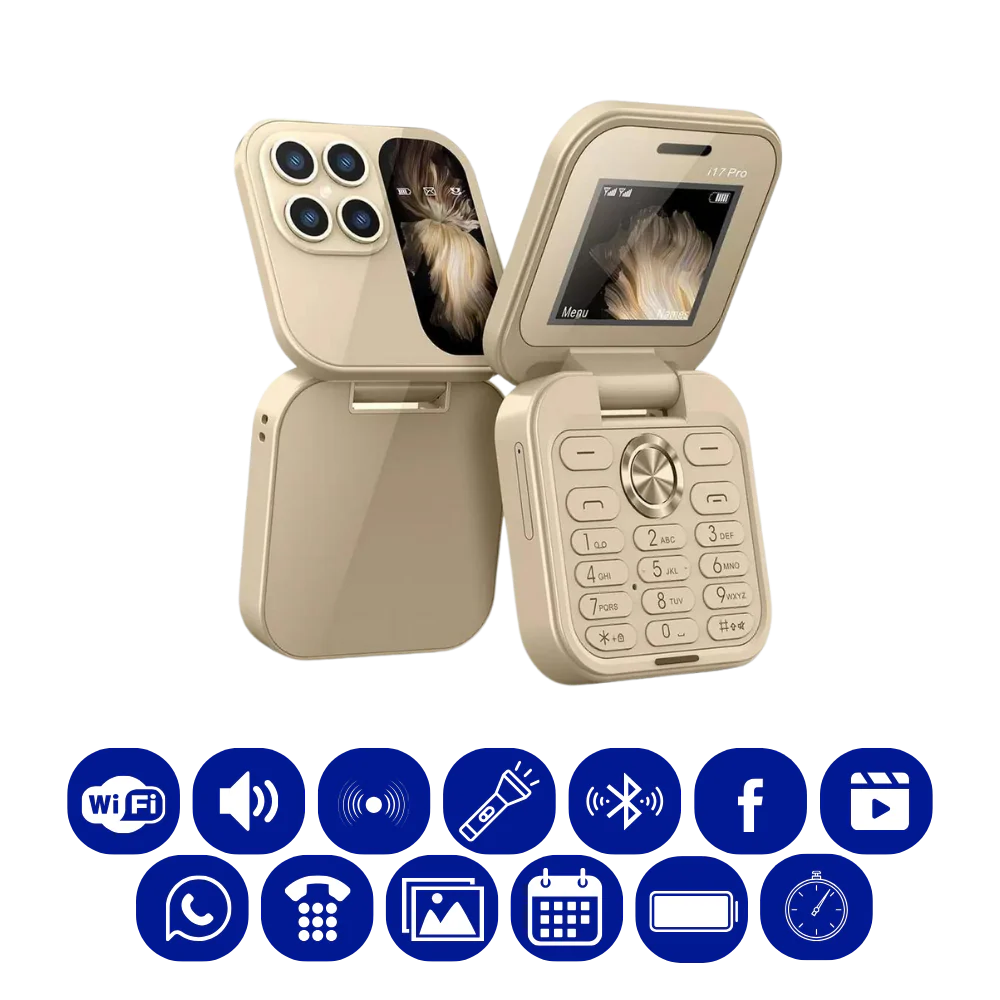 Kleines faltbares Mobiltelefon mit dualer SIM-Karte - Image 7