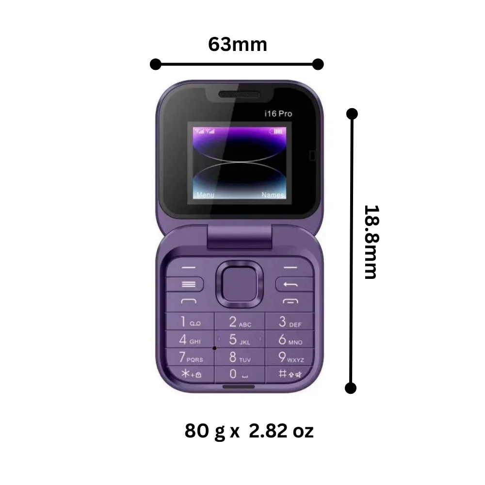Kleines faltbares Mobiltelefon mit dualer SIM-Karte - Image 8