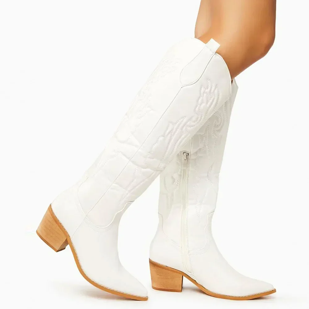 Kniehohe Cowboystiefel für Damen | Klassisch - Image 5