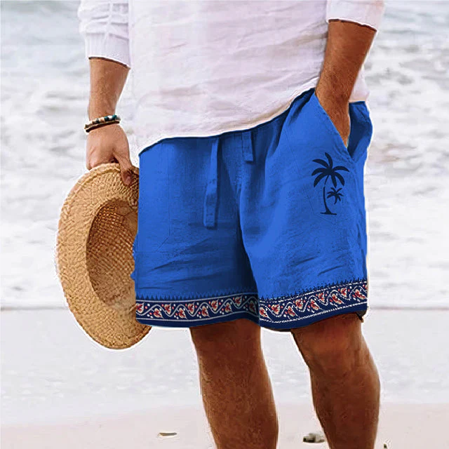 Kokosnuss Druck Sommer Shorts - Enrico - Image 3