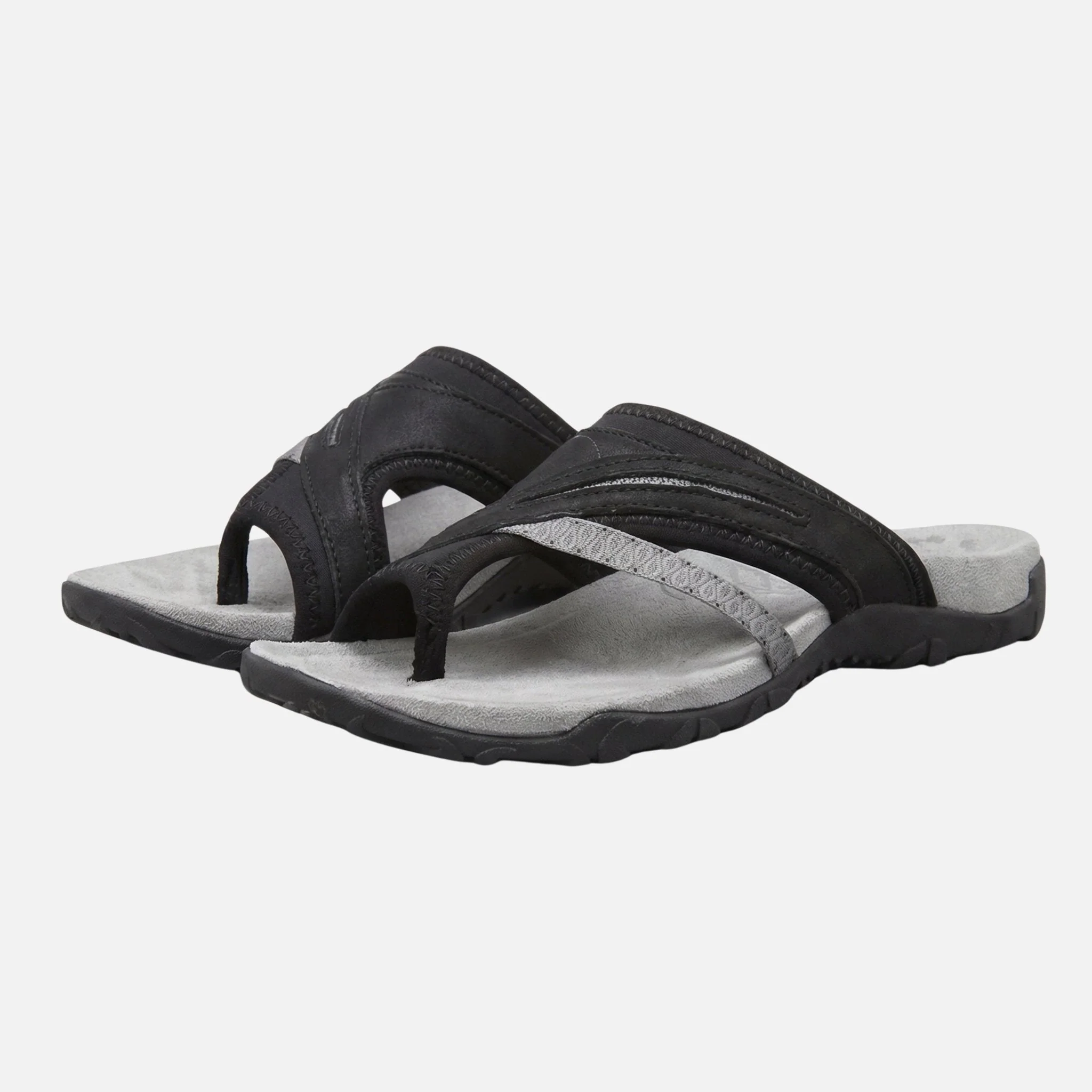 Quirina | Damen Komfort-Zehentrenner Breite Riemen Strukturiertes Fußbett – Flip Flop - Image 9
