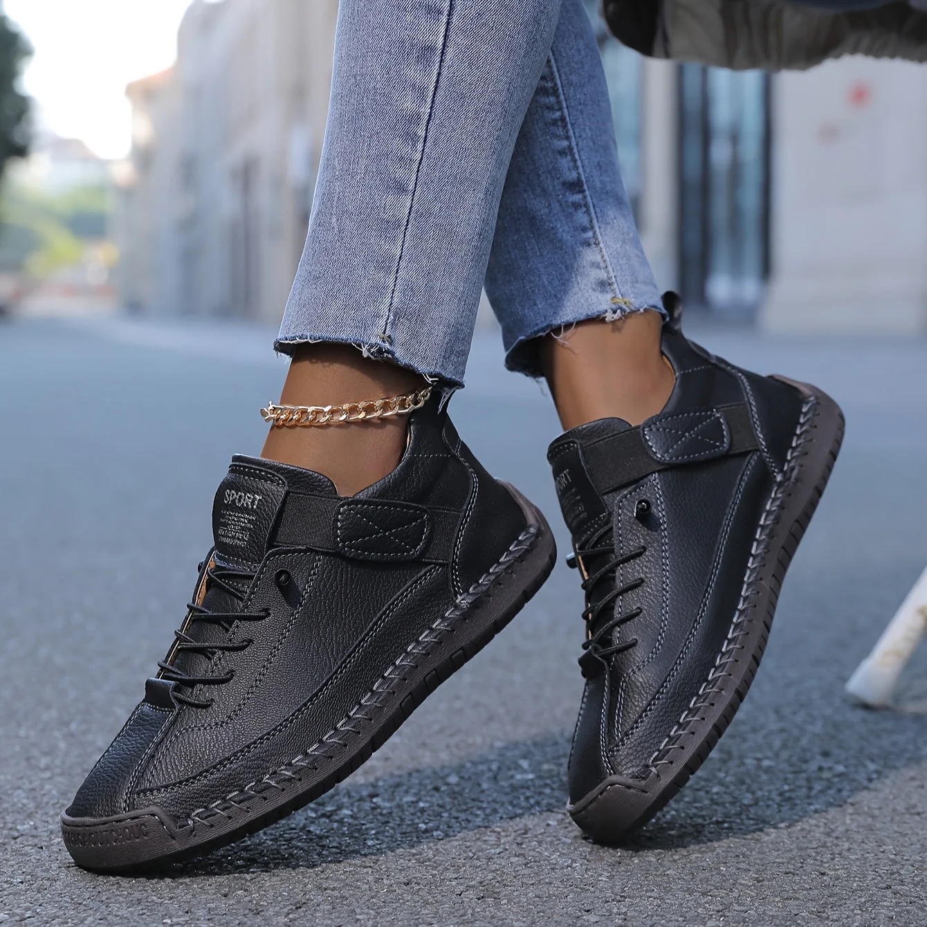 Komfortable Sneaker Damen – Atmungsaktiv, Elegant, Ideal Für Alltag, Slip-On Design, Optimale Fußunterstützung - Image 5