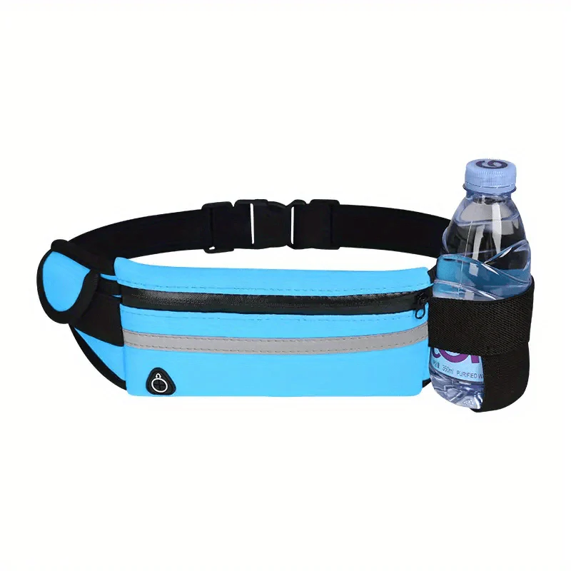 Kompakte, reflektierende Sportgürteltasche – wasserdichte Handy- und Flaschenhalterung für Laufen und Fitness - Image 6
