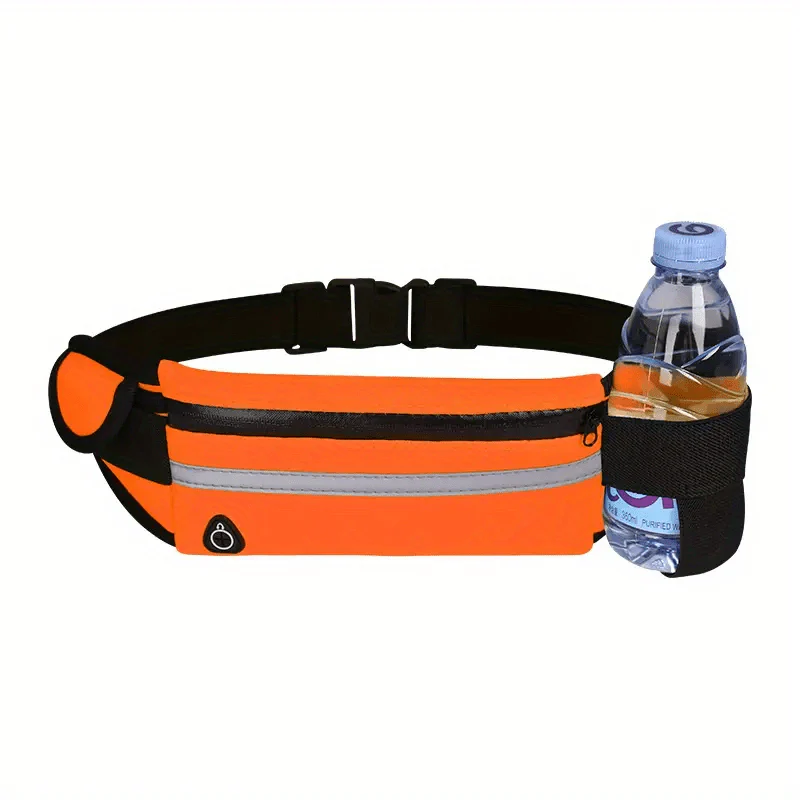 Kompakte, reflektierende Sportgürteltasche – wasserdichte Handy- und Flaschenhalterung für Laufen und Fitness - Image 7