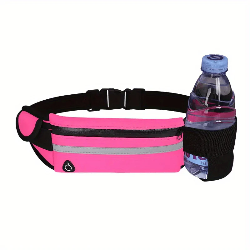 Kompakte, reflektierende Sportgürteltasche – wasserdichte Handy- und Flaschenhalterung für Laufen und Fitness - Image 8