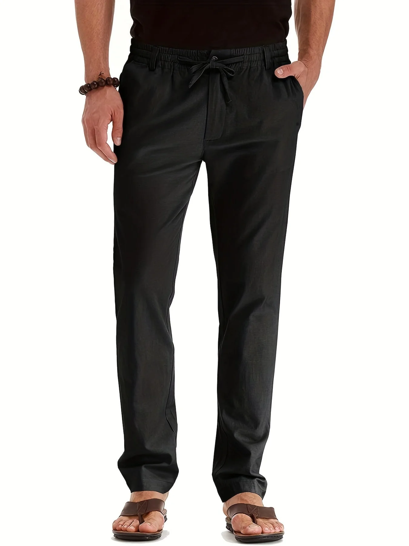 Konstantin - Hose mit Kordelzug für Herren - Image 3
