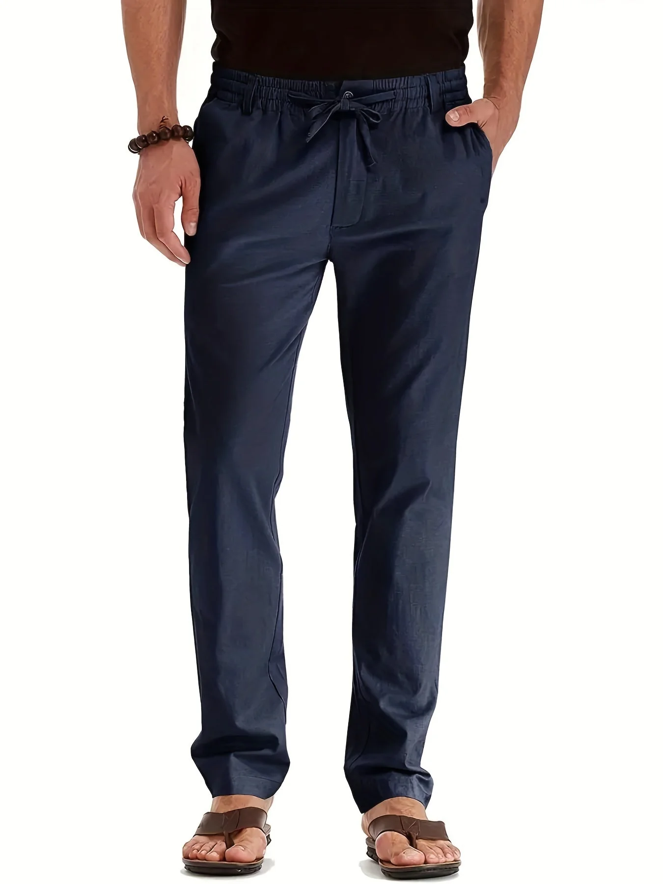 Konstantin - Hose mit Kordelzug für Herren - Image 4