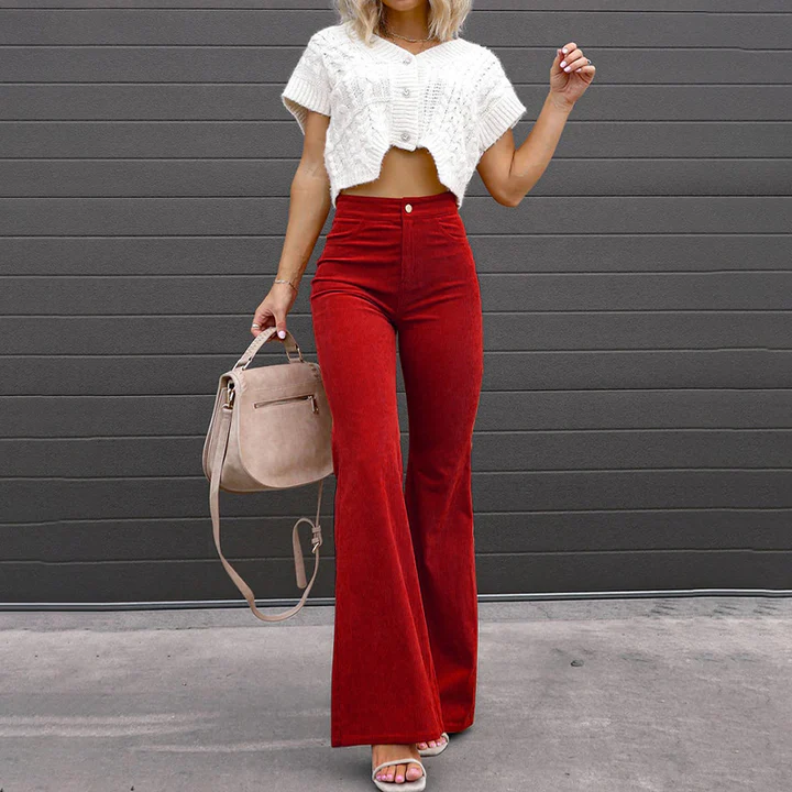 Kornelia - Hosen mit weitem Bein für Damen - Image 4