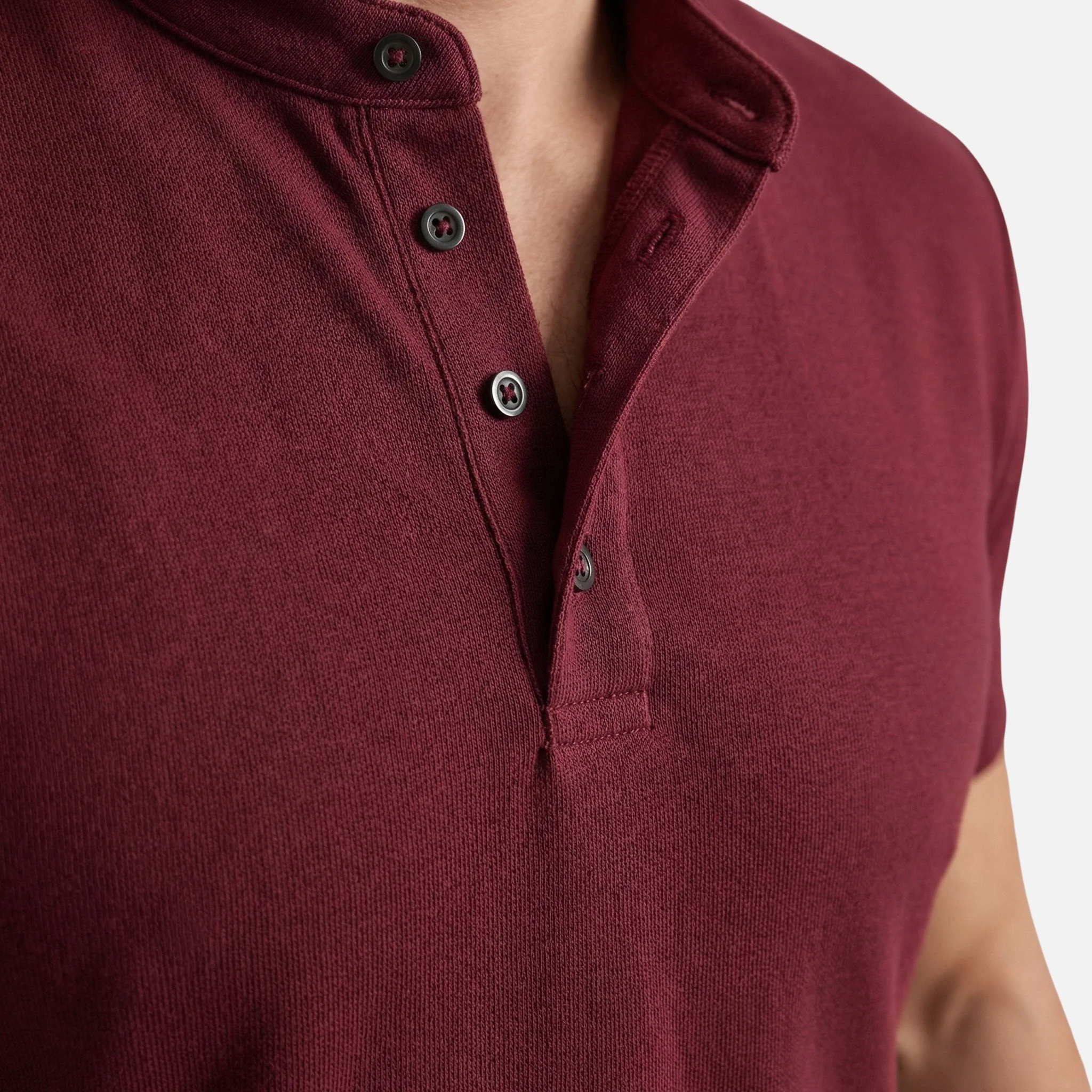 Stefan | Herren Körpernahes Jersey-Shirt Stehkragen – Jersey Shirt Slim Herren - Image 5