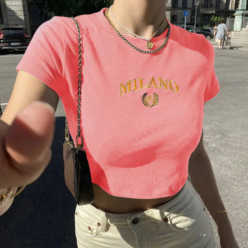Kourtney | Basic Cropped Top - Image 2