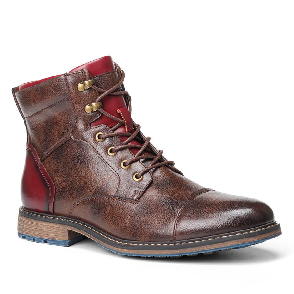 KRISTAN HANDGEFERTIGTE PREMIUM LEDER OXFORD BOOTS - Image 4