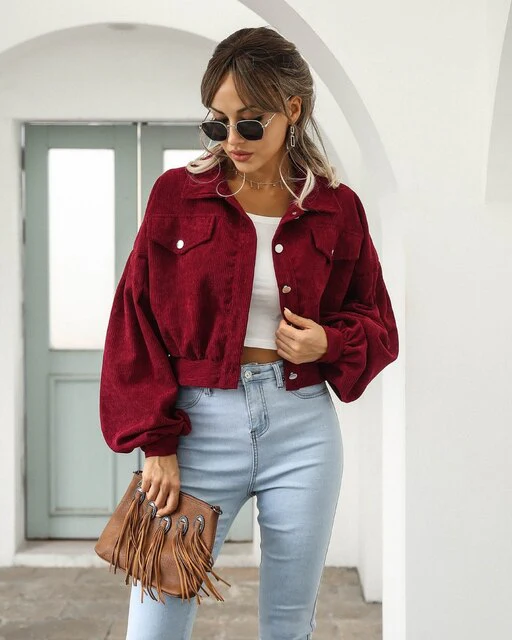 Kurz geschnittene Jacke für Damen - Image 3