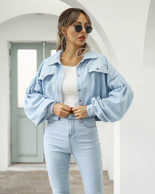 Kurz geschnittene Jacke für Damen - Image 5