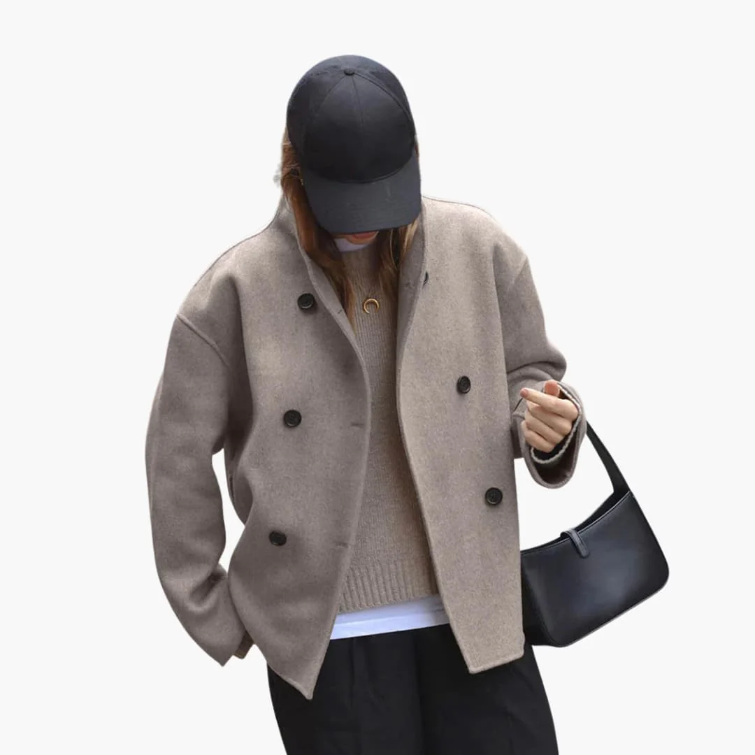 Kurz Wolljacke für Damen - Image 3