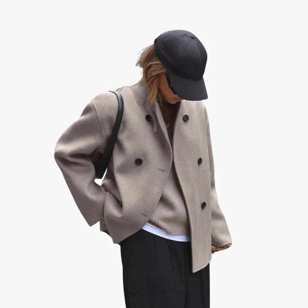 Kurz Wolljacke für Damen - Image 4