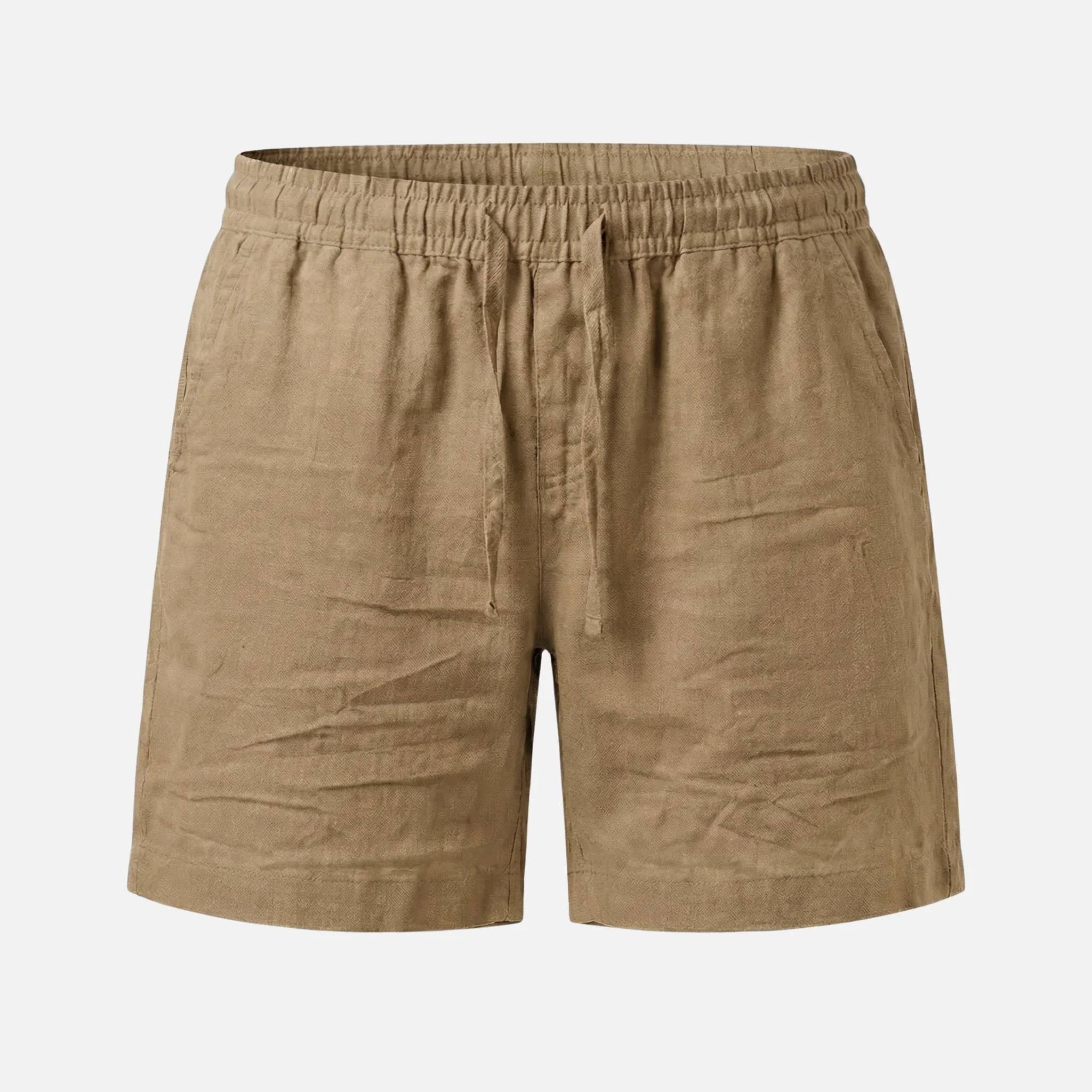 Uwe | Herren Kurze Baumwollhose Tunnelzug – Baumwoll Shorts Herren Sommer - Image 11
