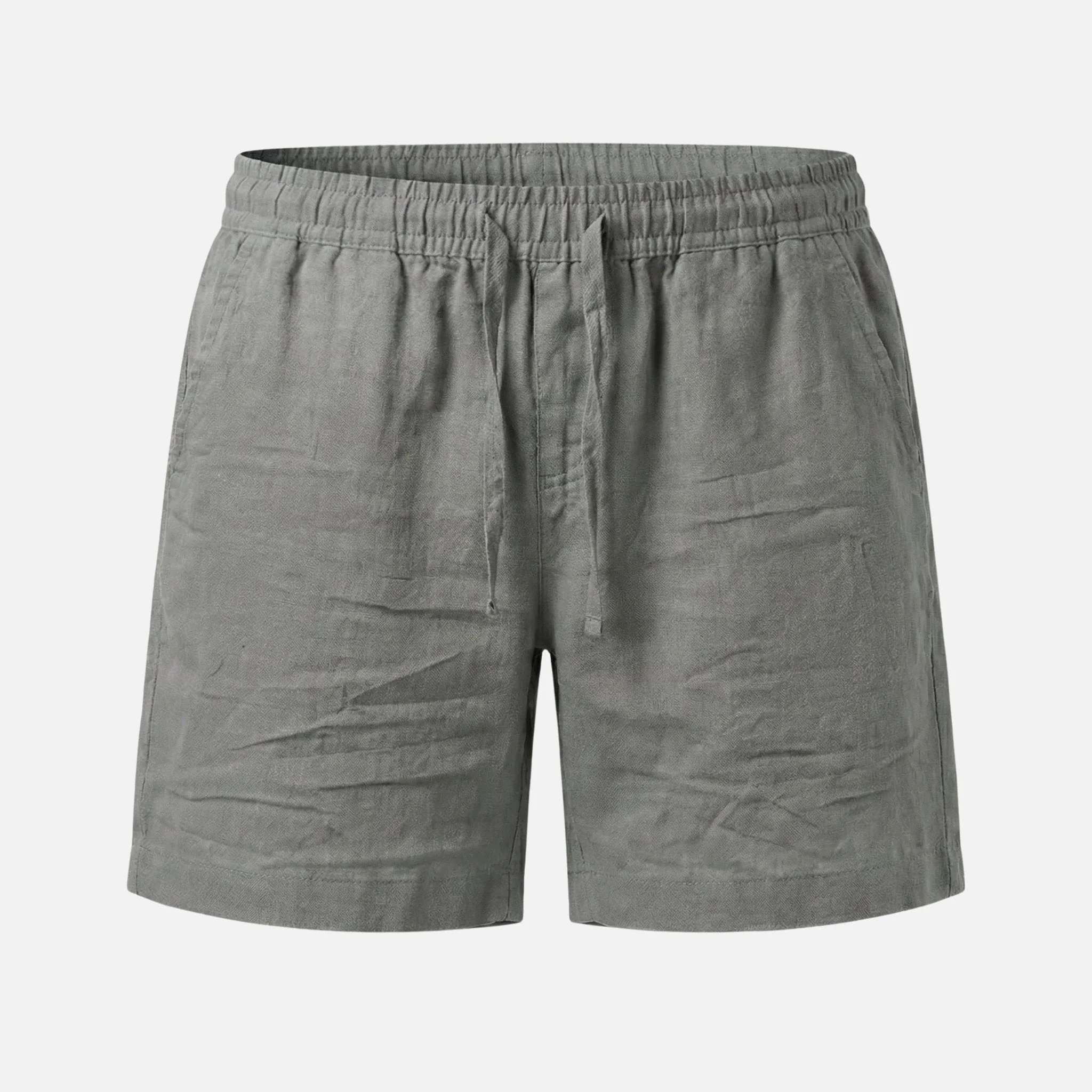 Uwe | Herren Kurze Baumwollhose Tunnelzug – Baumwoll Shorts Herren Sommer - Image 7