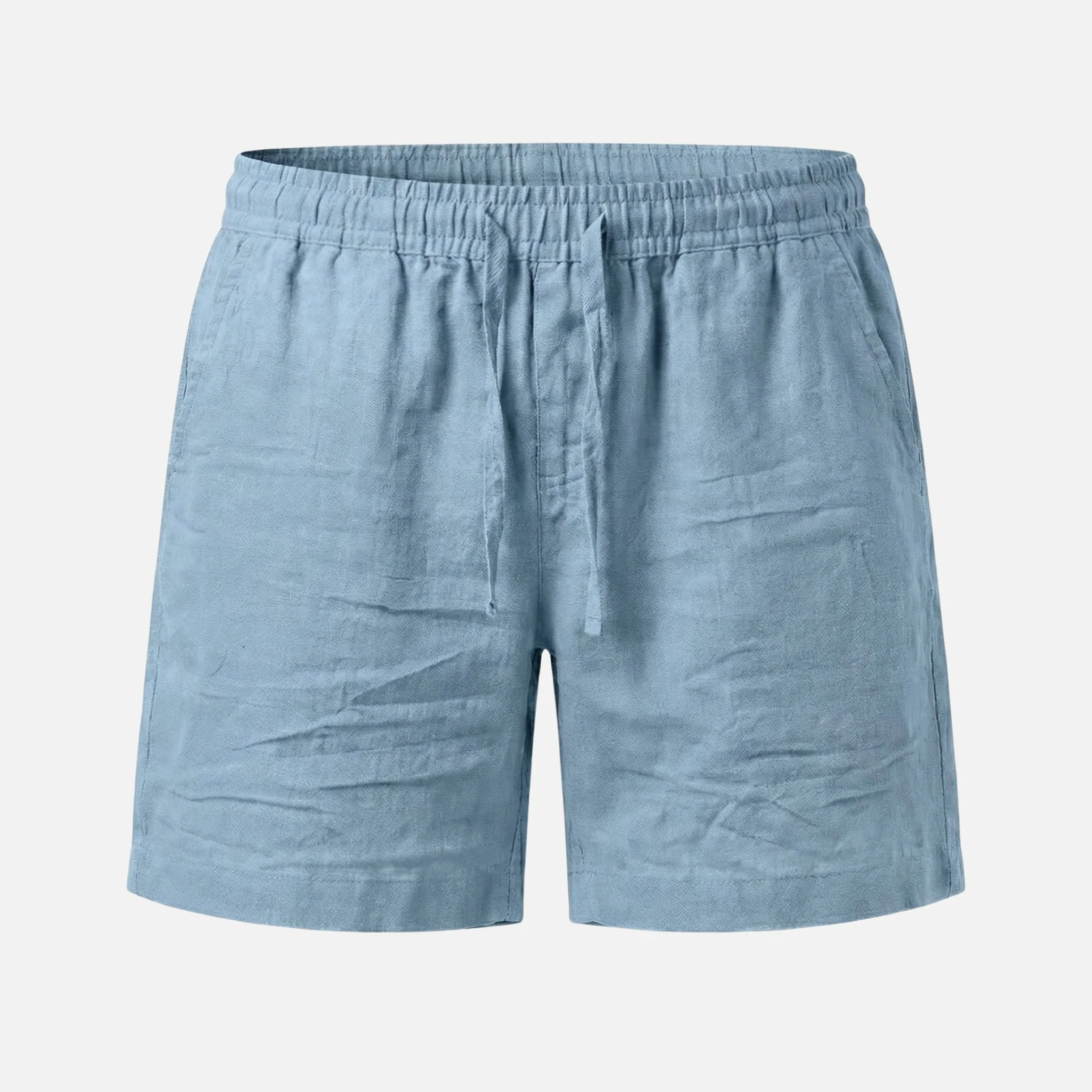 Uwe | Herren Kurze Baumwollhose Tunnelzug – Baumwoll Shorts Herren Sommer - Image 8