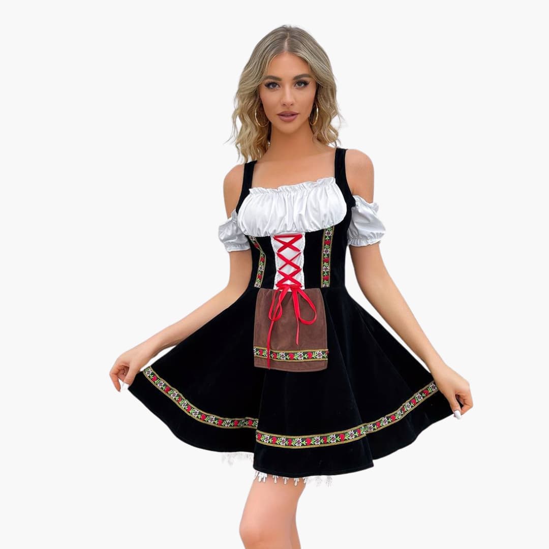 Kurzes Dirndl Kostüm für Damen - Oktoberfest 2025 - Image 2