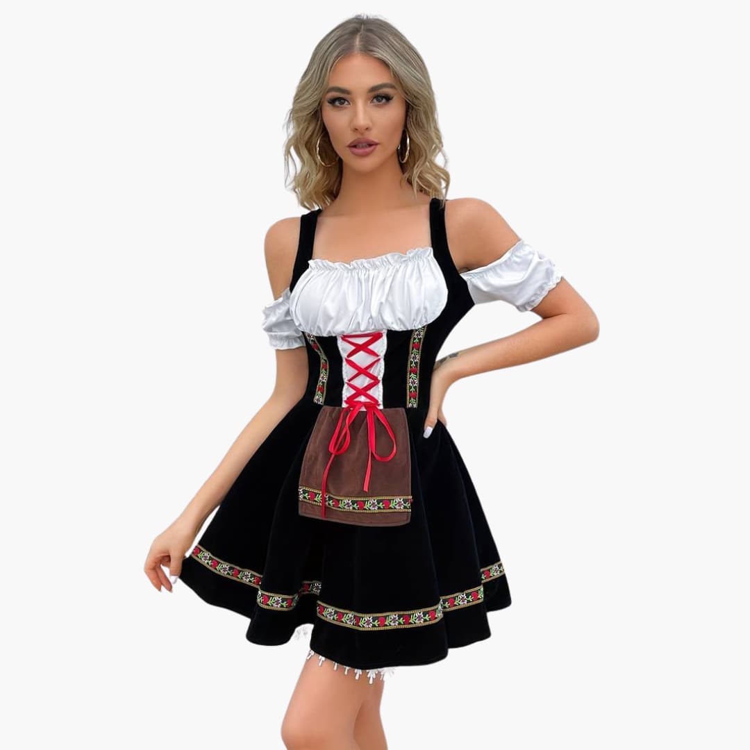 Kurzes Dirndl Kostüm für Damen - Oktoberfest 2025 - Image 4