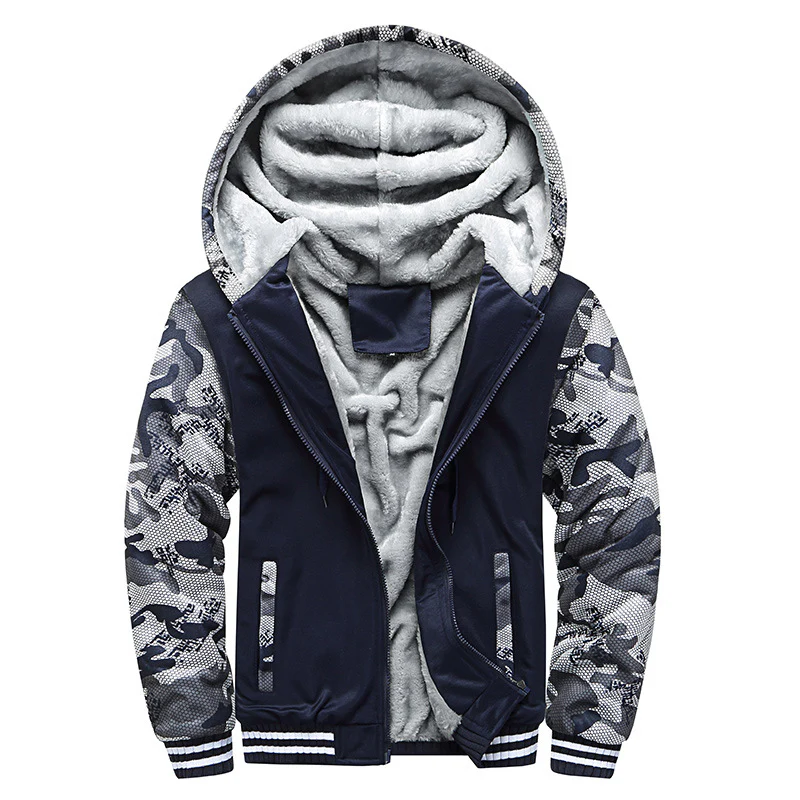 Kuschelige Fleecejacke mit Kapuze - Diether - Image 2
