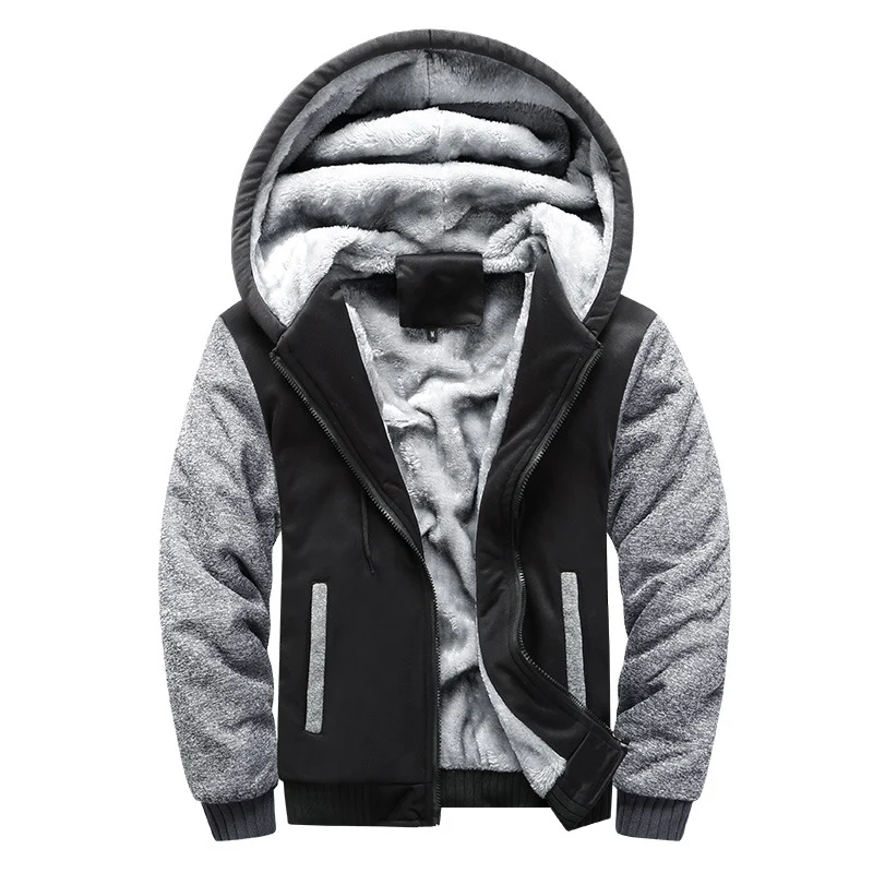 Kuschelige Fleecejacke mit Kapuze - Diether - Image 3