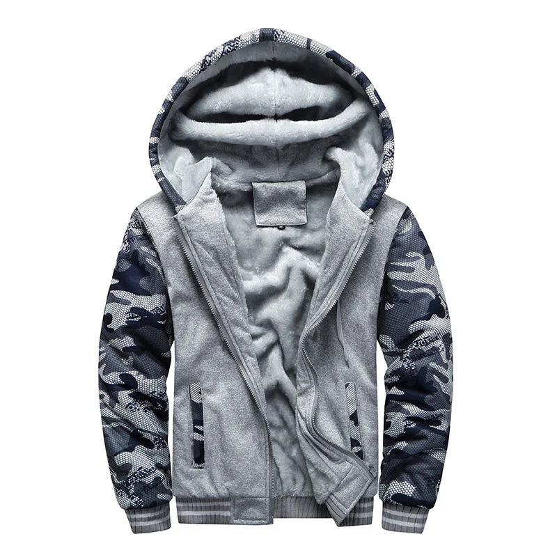 Kuschelige Fleecejacke mit Kapuze - Diether - Image 5